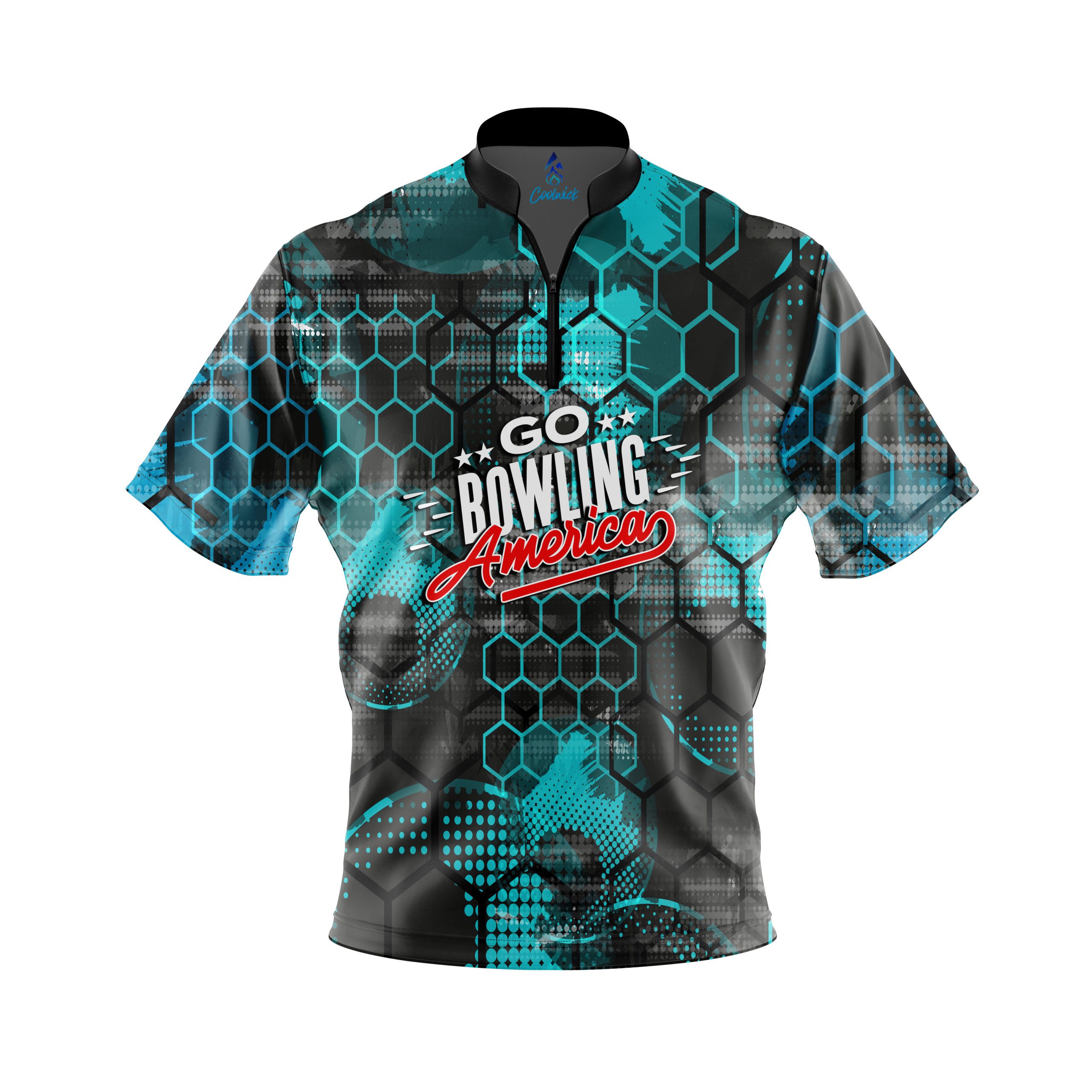 Go Bowling Official Teal Honeycomb 2022 League Bowling - GoBowling ...
